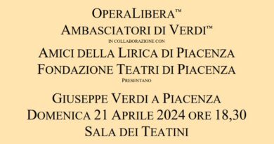 Ambasciatori di Verdi: Giuseppe Verdi a Piacenza