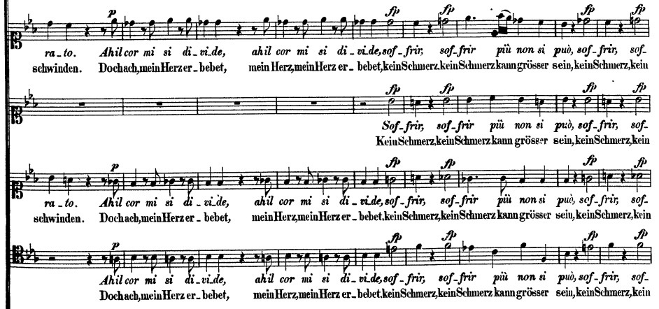 Quartetto n.21, bb. 40-48.